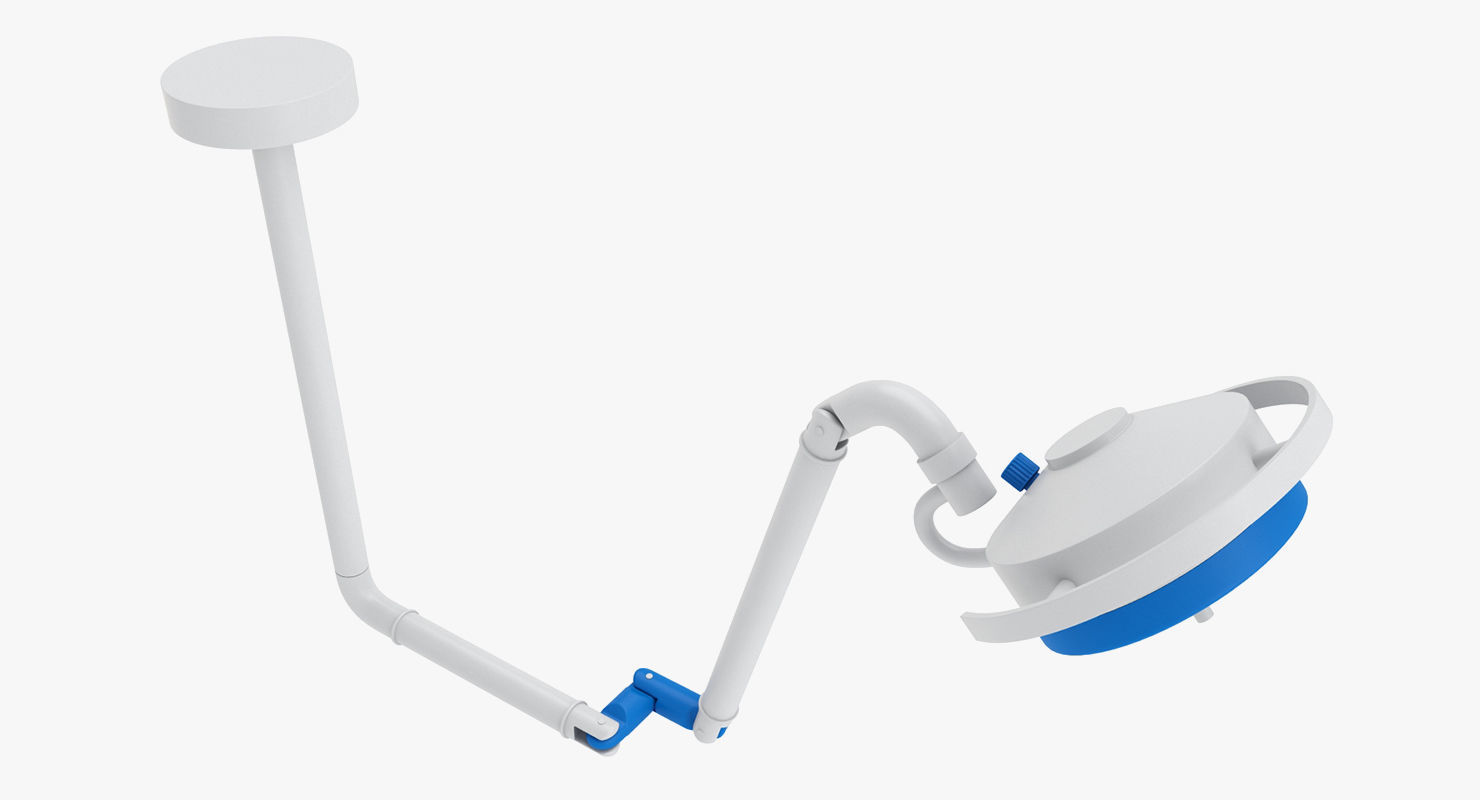 Medical - Surgical Light 3D model_4
