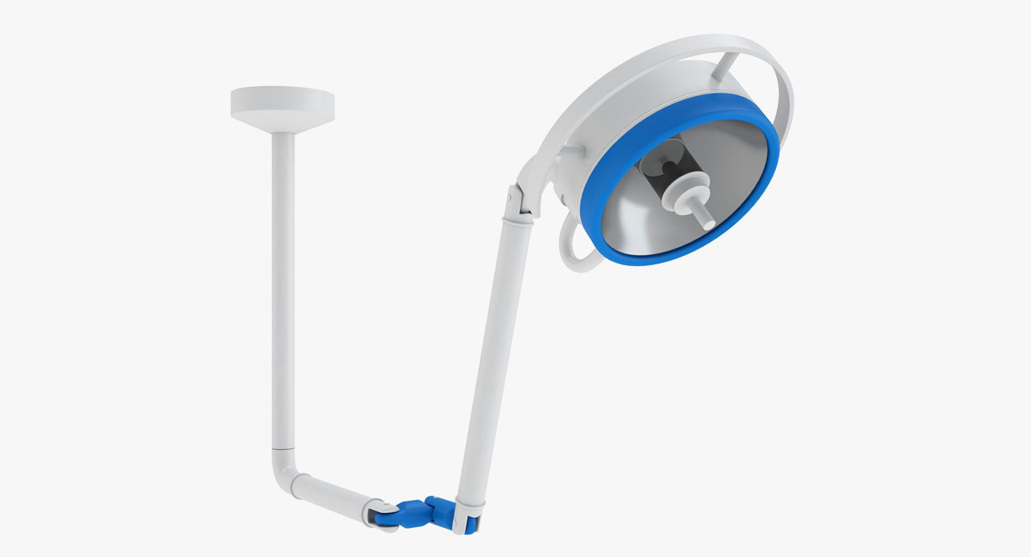 Medical - Surgical Light 3D model_2