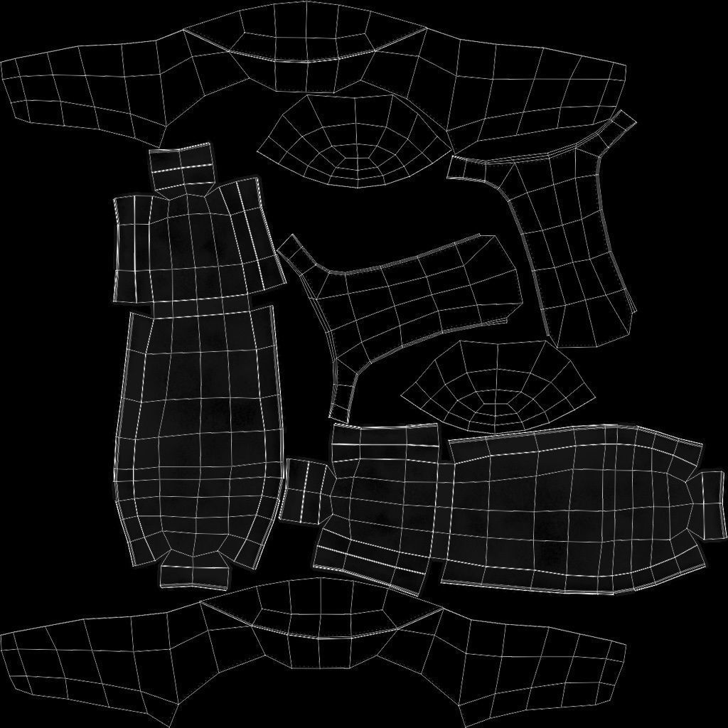 Leprechaun with cane Low-poly 3D model_22