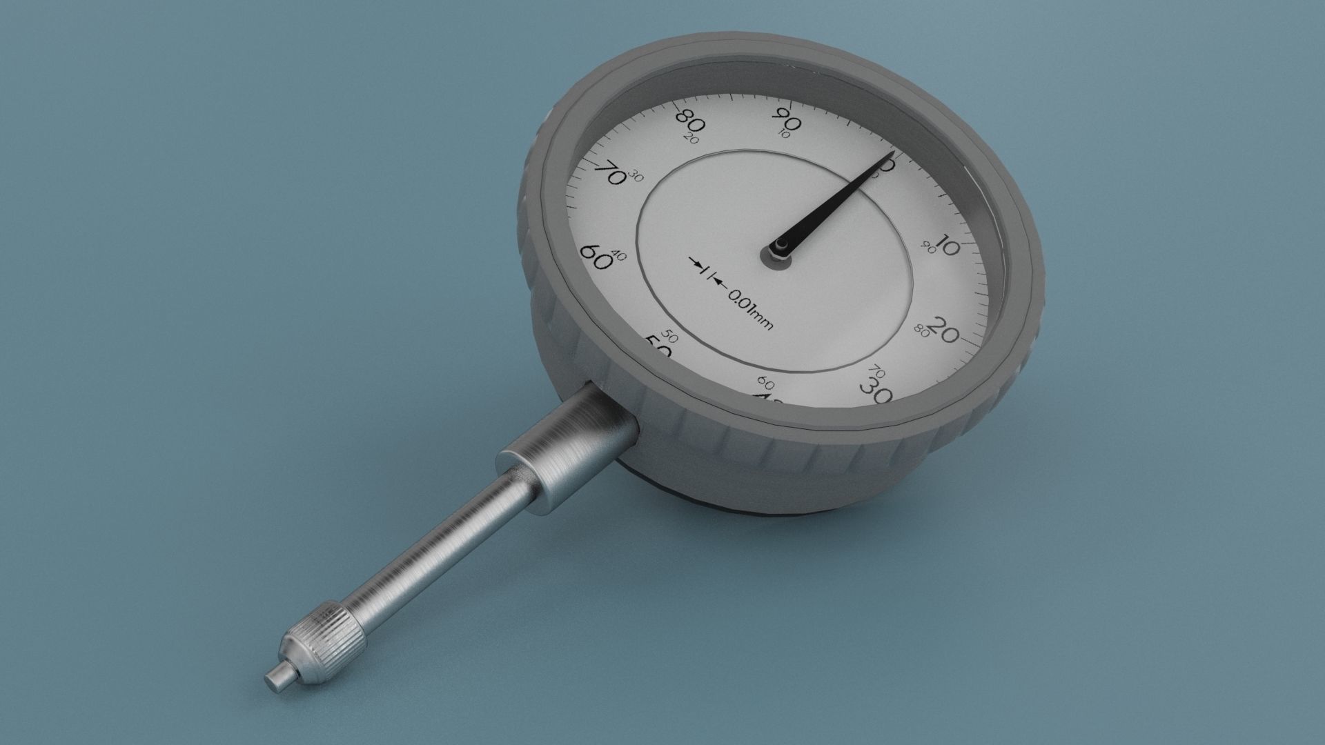 Dial indicator Free 3D model_3