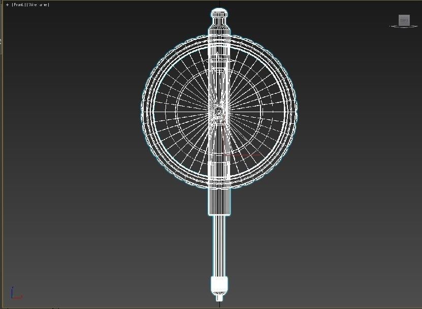 Dial indicator Free 3D model_1