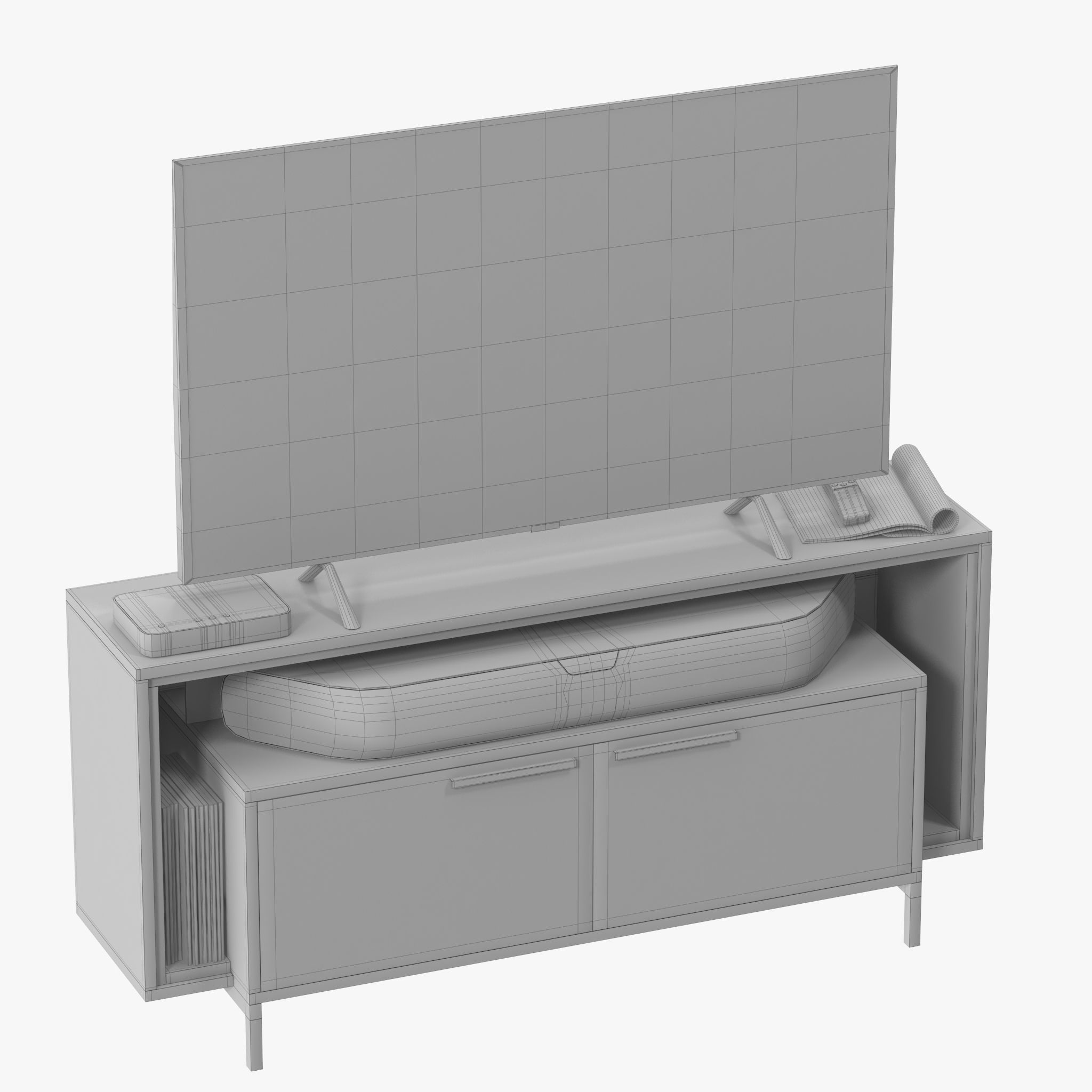 Cavo Media Cabinet 8168 3D model_14