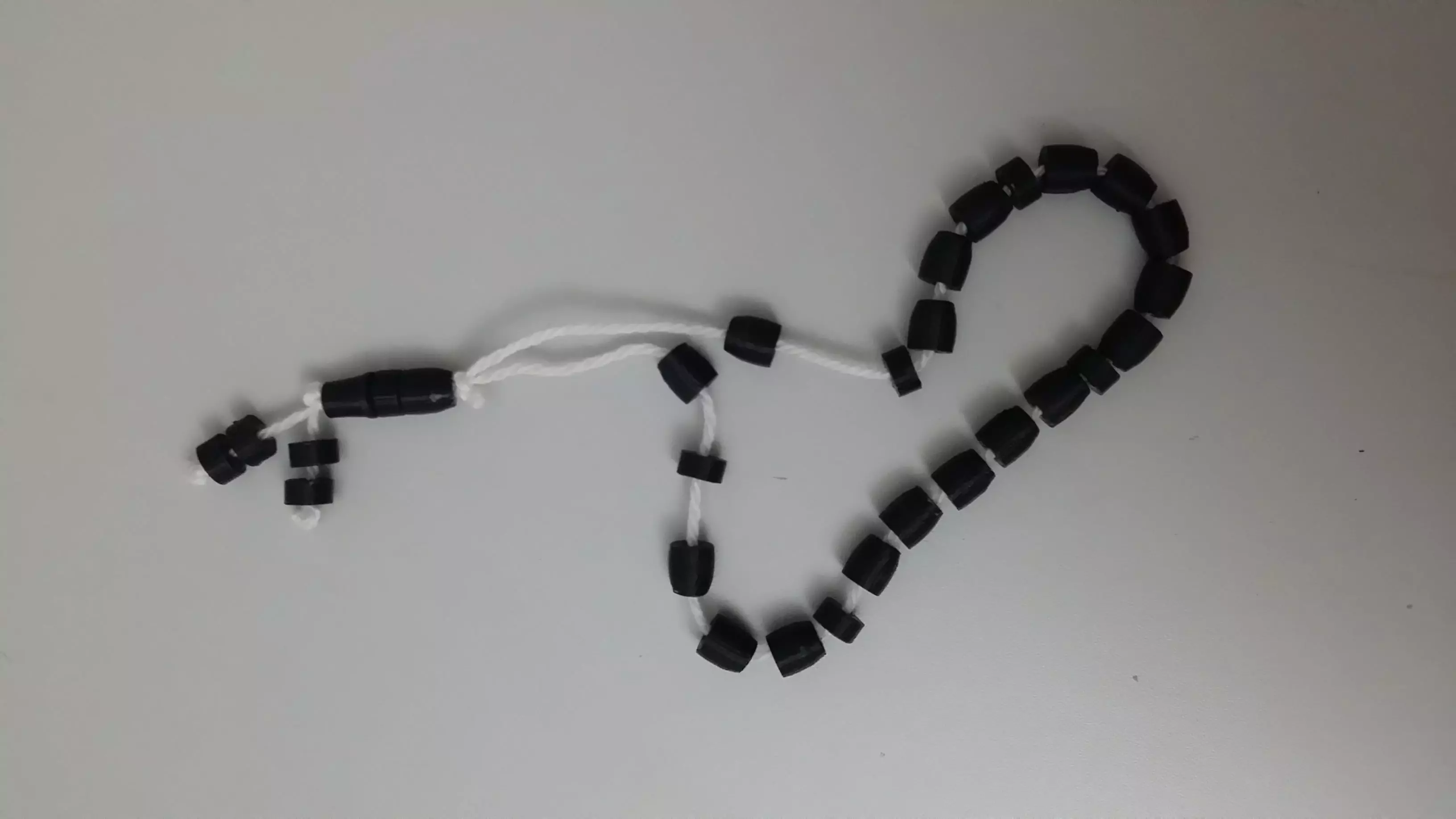 kompoloi beaded rosary 3D print model_0