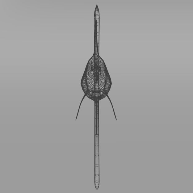 Swordfish marlin Low-poly 3D model_5