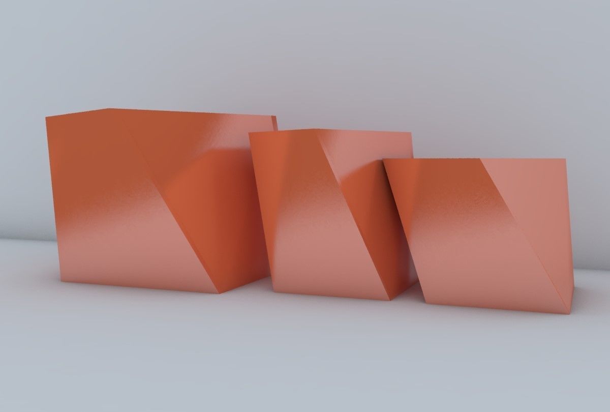 Minimalist Vase  3D model_6