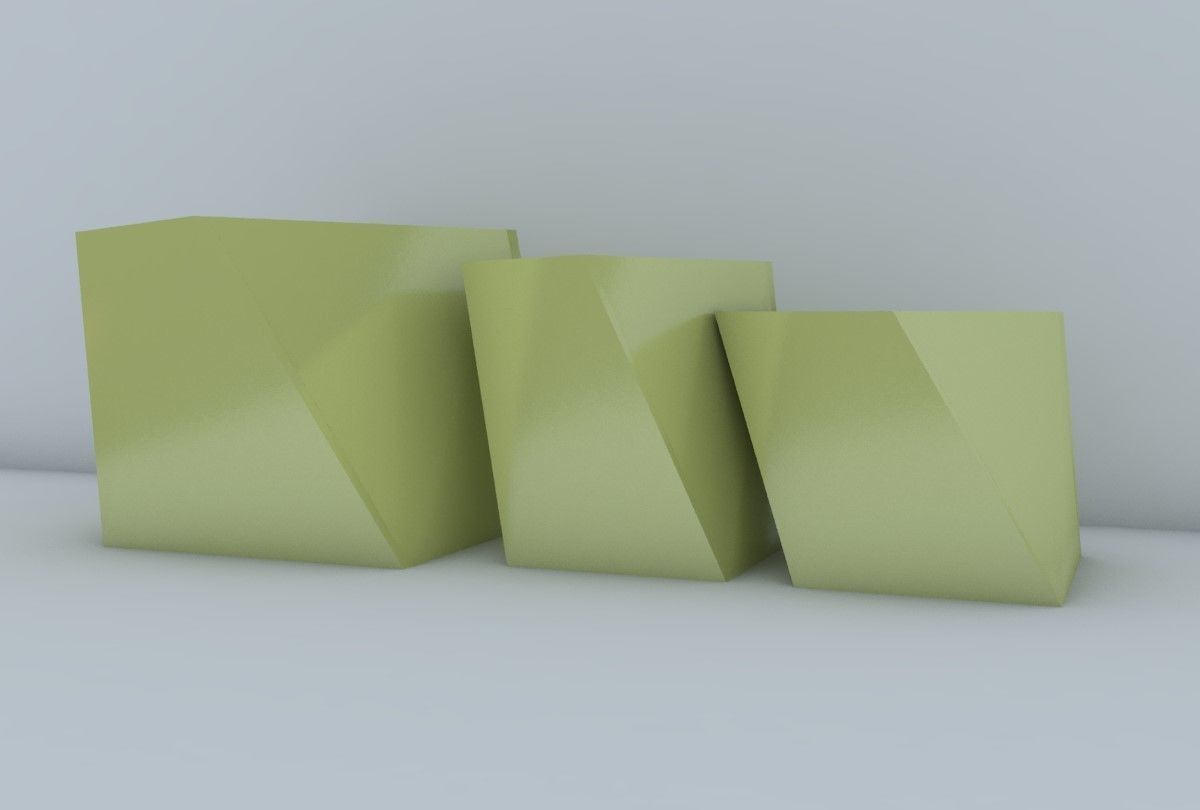 Minimalist Vase  3D model_4