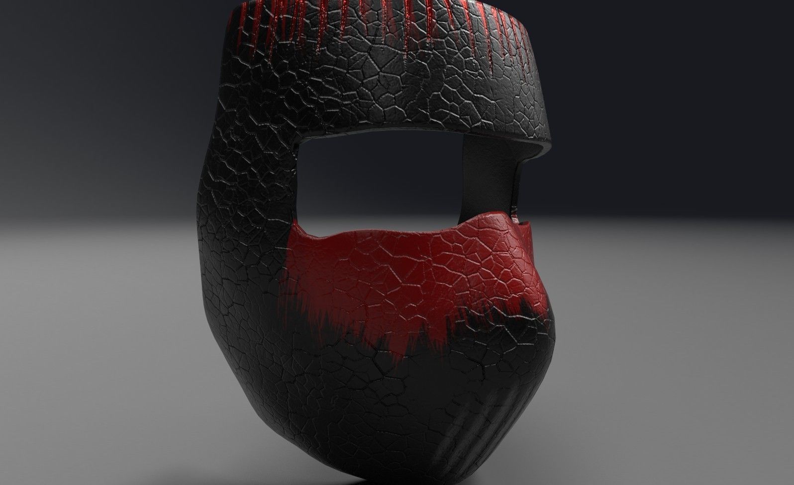 Mask Killer   2K  PBR Textures Low-poly 3D model_6