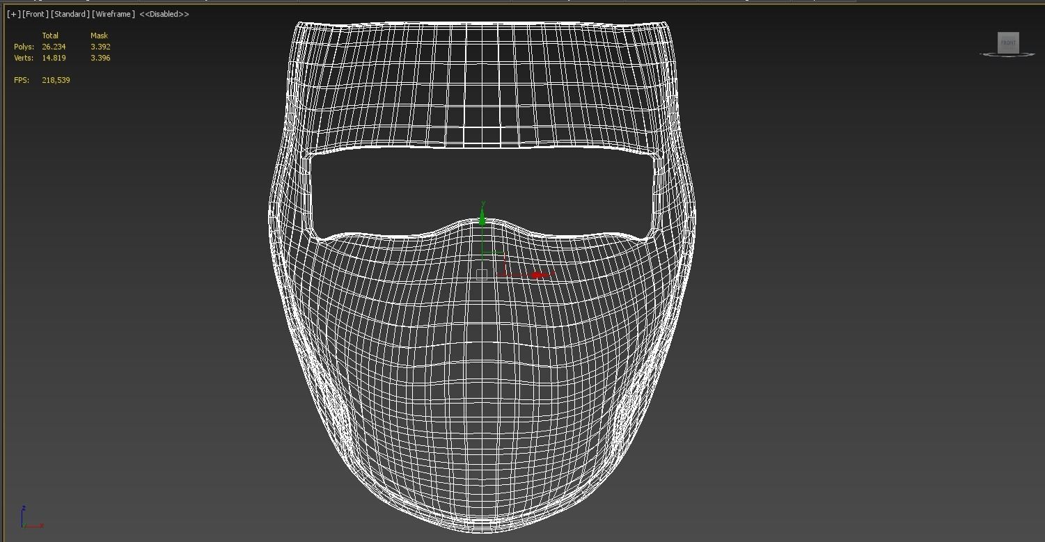 Mask Killer   2K  PBR Textures Low-poly 3D model_8