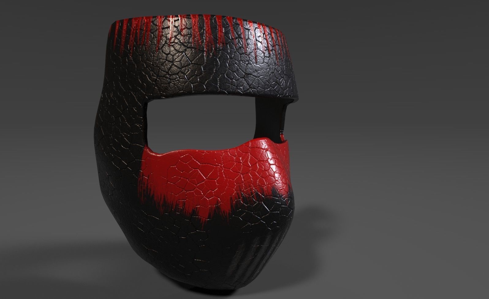 Mask Killer   2K  PBR Textures Low-poly 3D model_5
