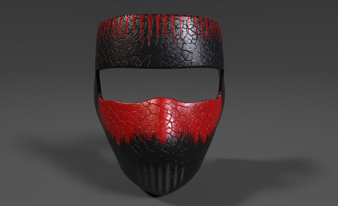 Mask Killer   2K  PBR Textures Low-poly 3D model
