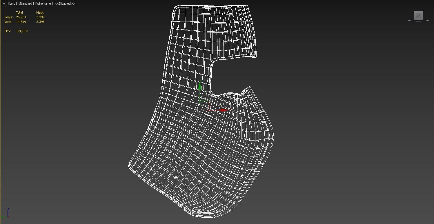 Mask Killer   2K  PBR Textures Low-poly 3D model_9