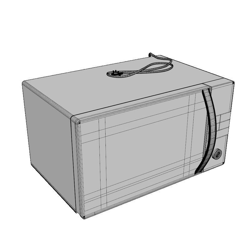 CROMA MW GRILL 20L CRAM1088 3D model_11