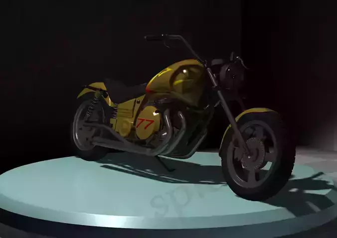 3d models motorcycle 3D model