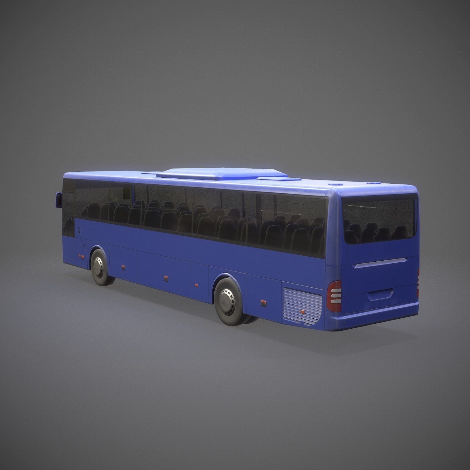 City Bus Game Ready Low-poly 3D model_5