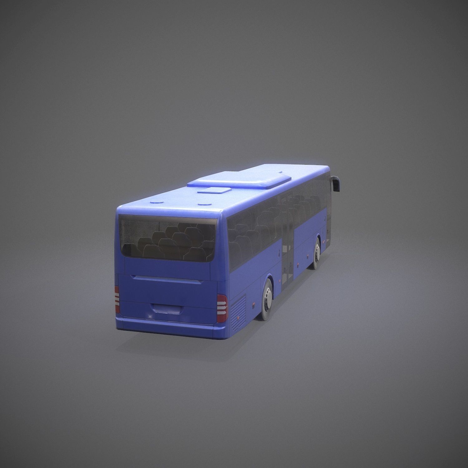 City Bus Game Ready Low-poly 3D model_2