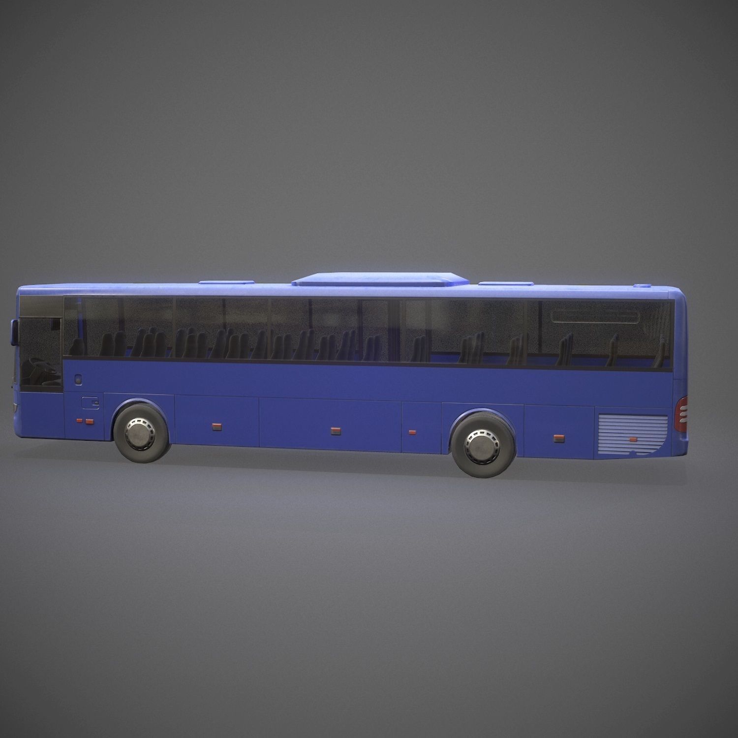 City Bus Game Ready Low-poly 3D model_6
