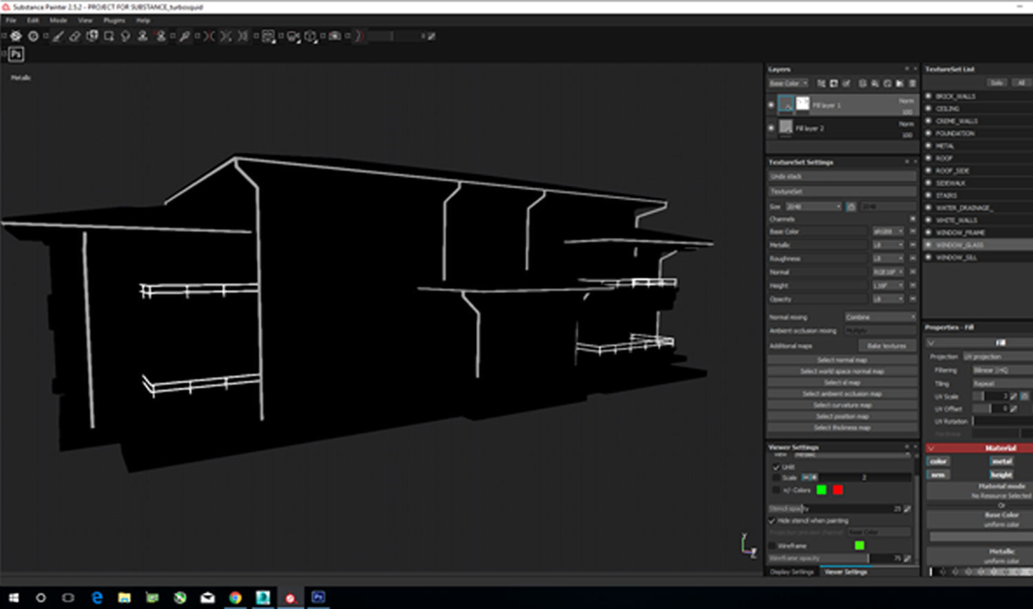 Apartment Building Game Ready Low-poly 3D model_18