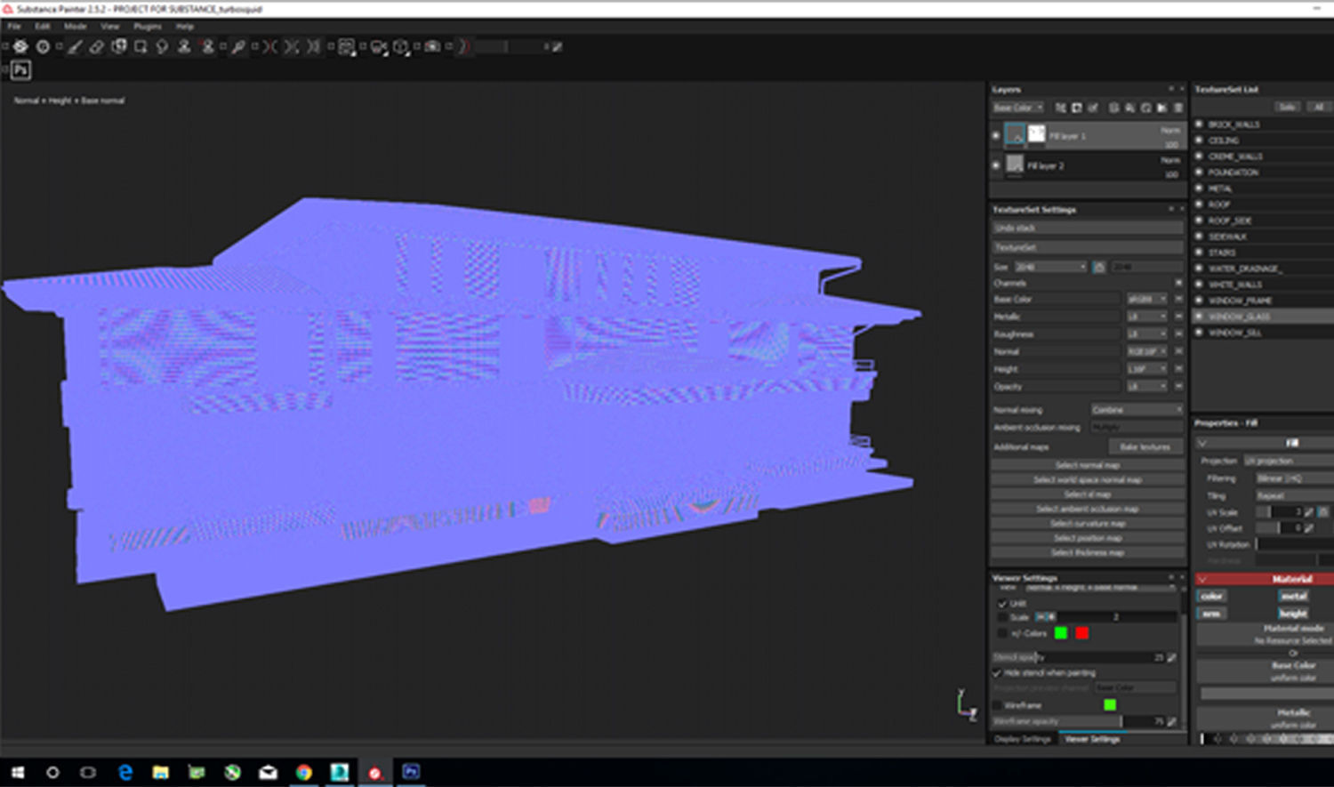 Apartment Building Game Ready Low-poly 3D model_21