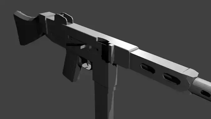 Hyde M1944 Carbine Free low-poly 3D model