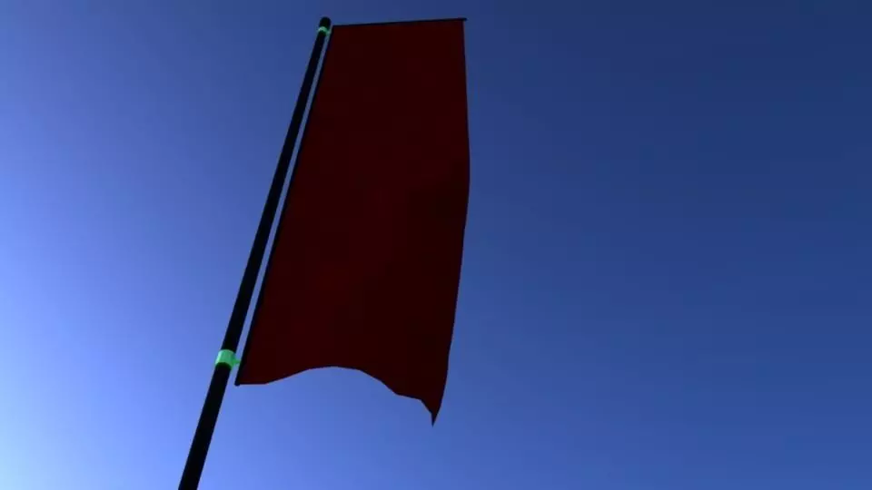 flag models Free 3D model
