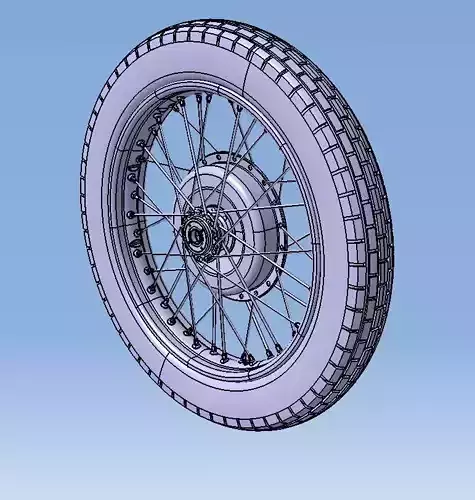 Wheel motorcycle M72 18 inch