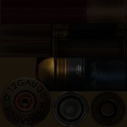 MK18 Assault Rifle LOW POLY Low-poly 3D model_9