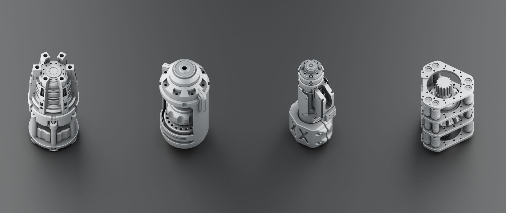 Hard Surface KitBash Volume 3 3D model_13
