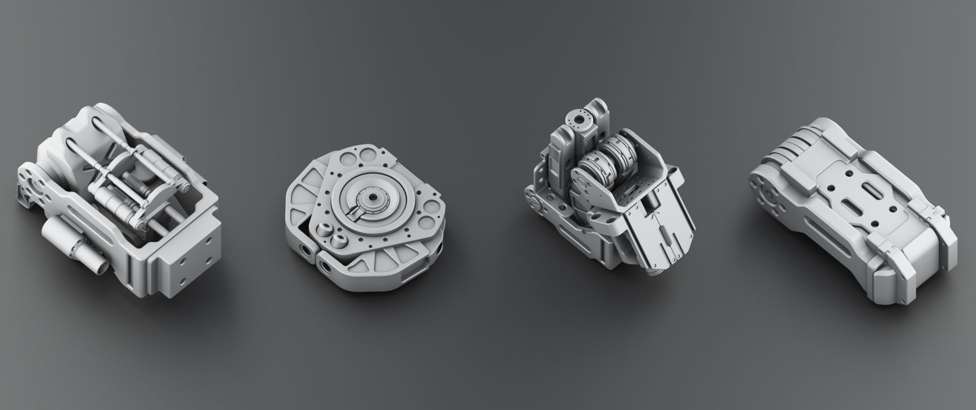 Hard Surface KitBash Volume 3 3D model_12