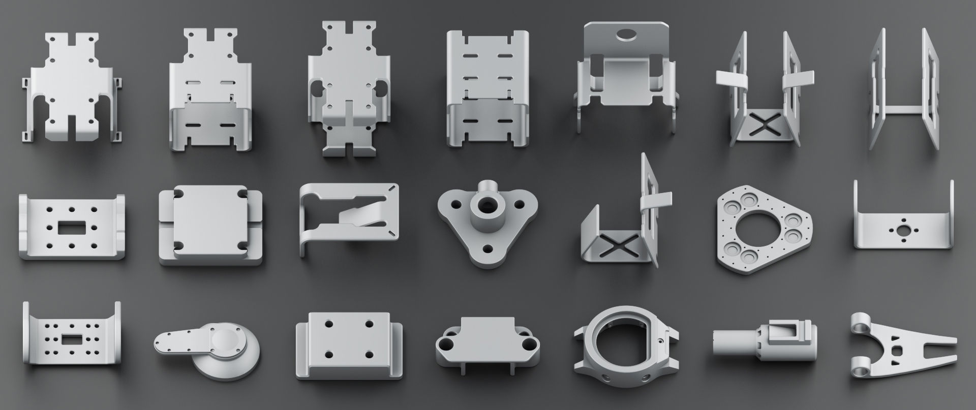 Hard Surface KitBash Volume 3 3D model_7