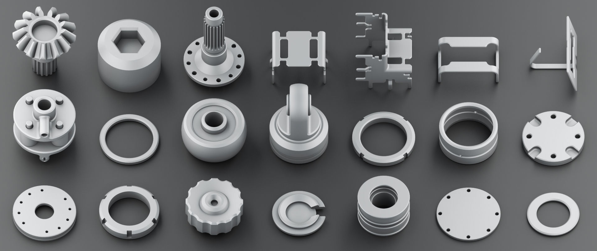 Hard Surface KitBash Volume 3 3D model_3