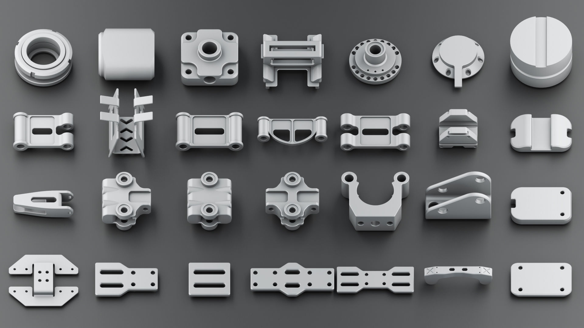 Hard Surface KitBash Volume 3 3D model_9