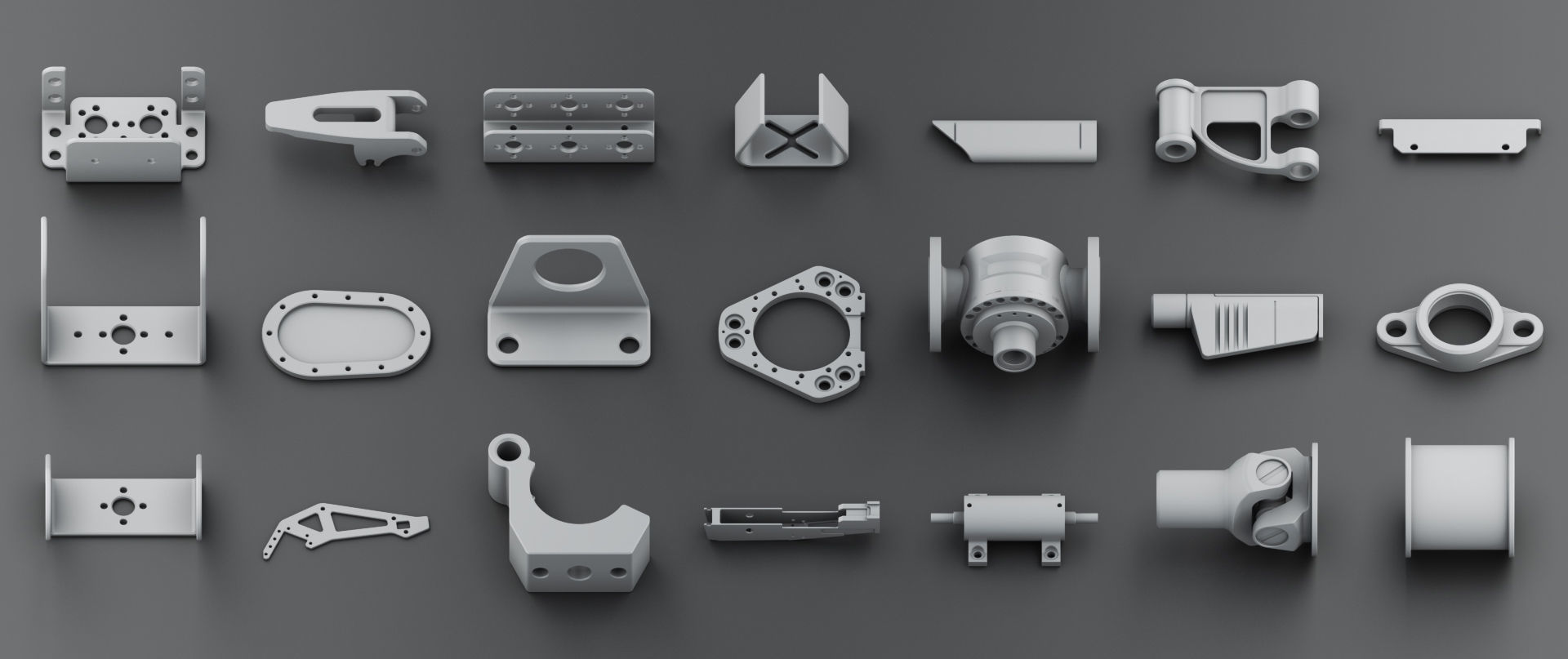 Hard Surface KitBash Volume 3 3D model_4