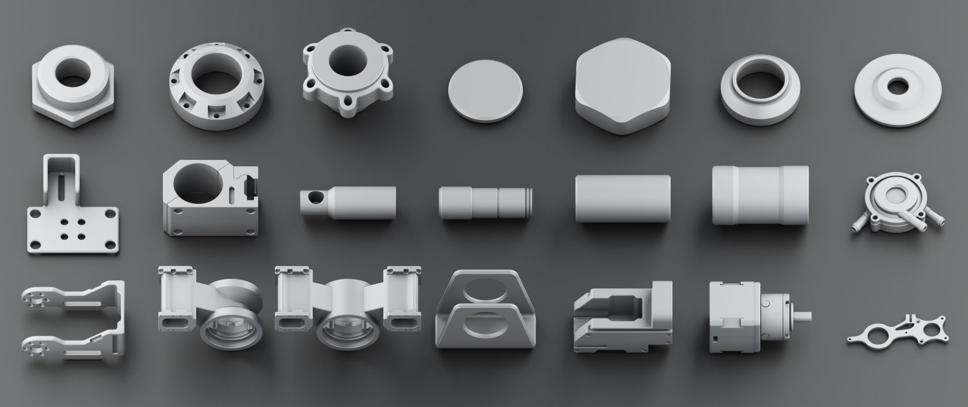 Hard Surface KitBash Volume 3 3D model_8