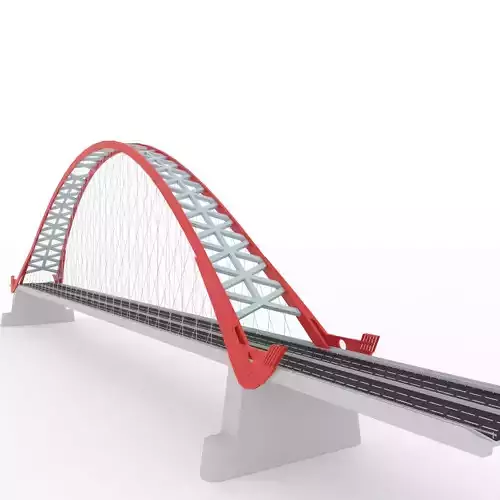 Bridge Bugrinsky Stylized low poly 