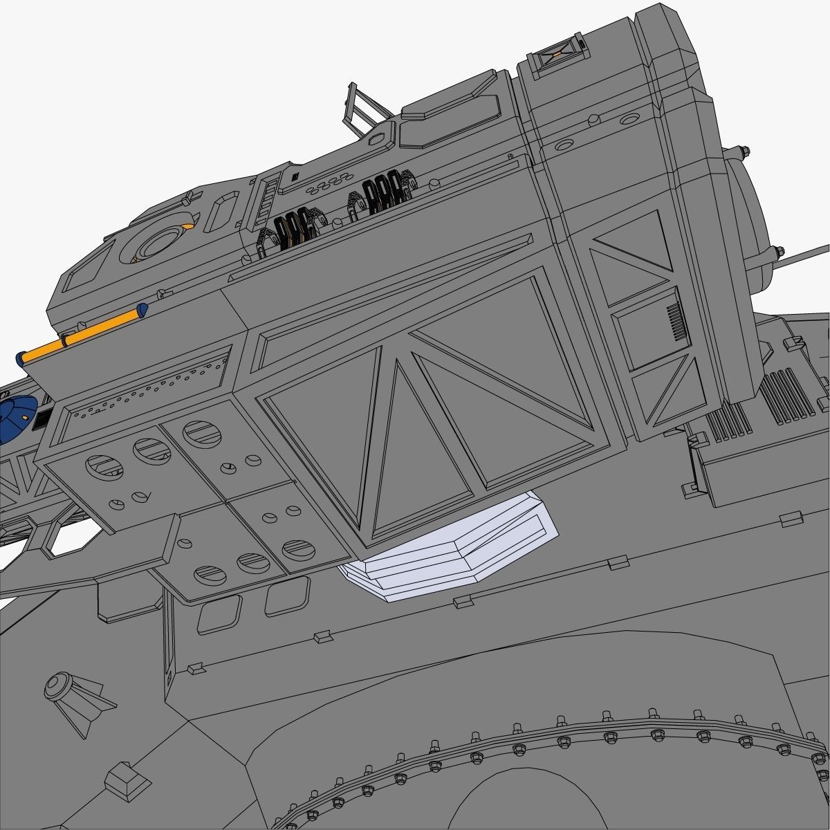 Sci-Fi Weapon Collection 3D model_11