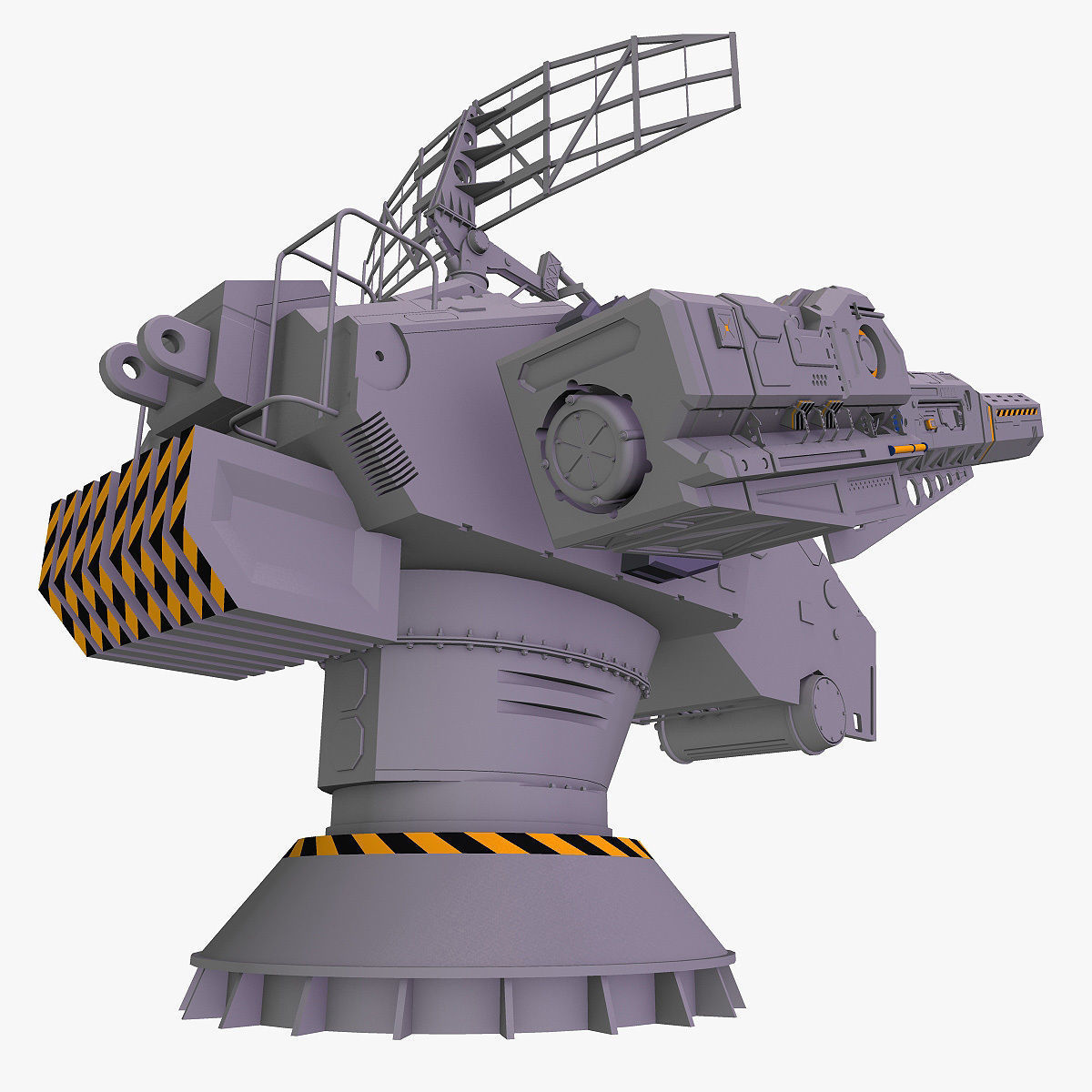 Sci-Fi Weapon Collection 3D model_2