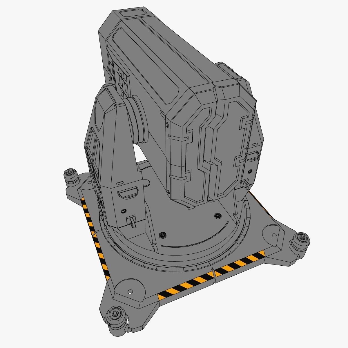 Sci-Fi Weapon Collection 3D model_27
