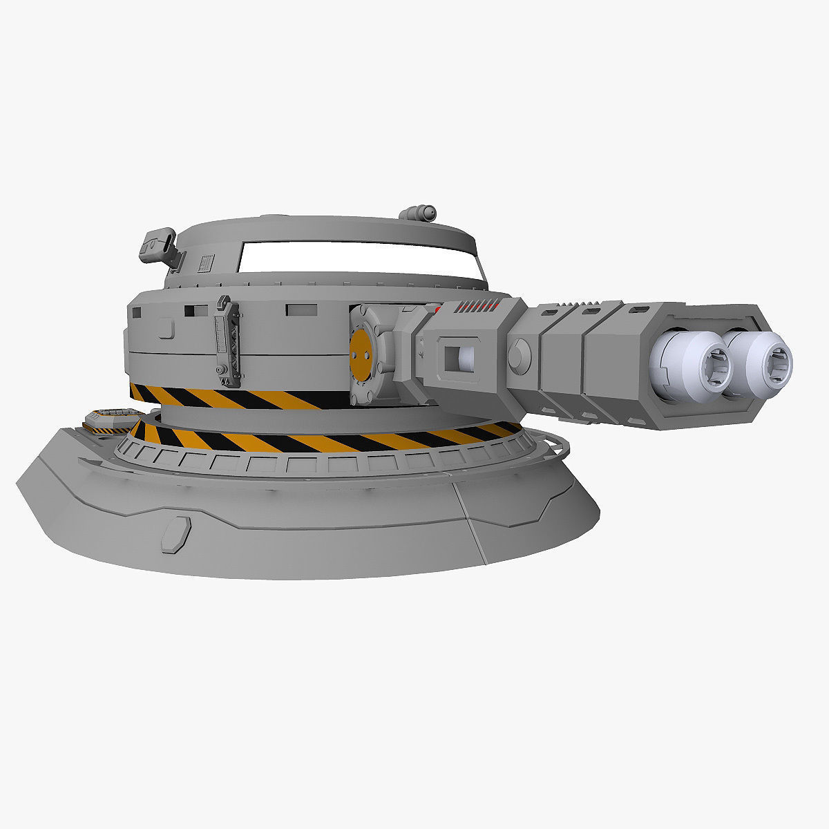 Sci-Fi Weapon Collection 3D model_12