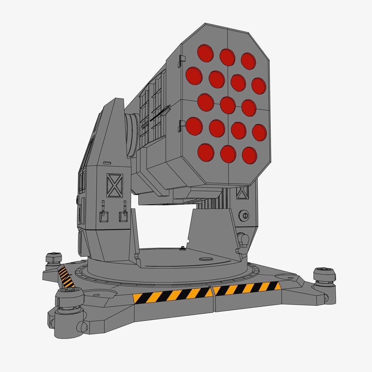 Sci-Fi Weapon Collection 3D model_25