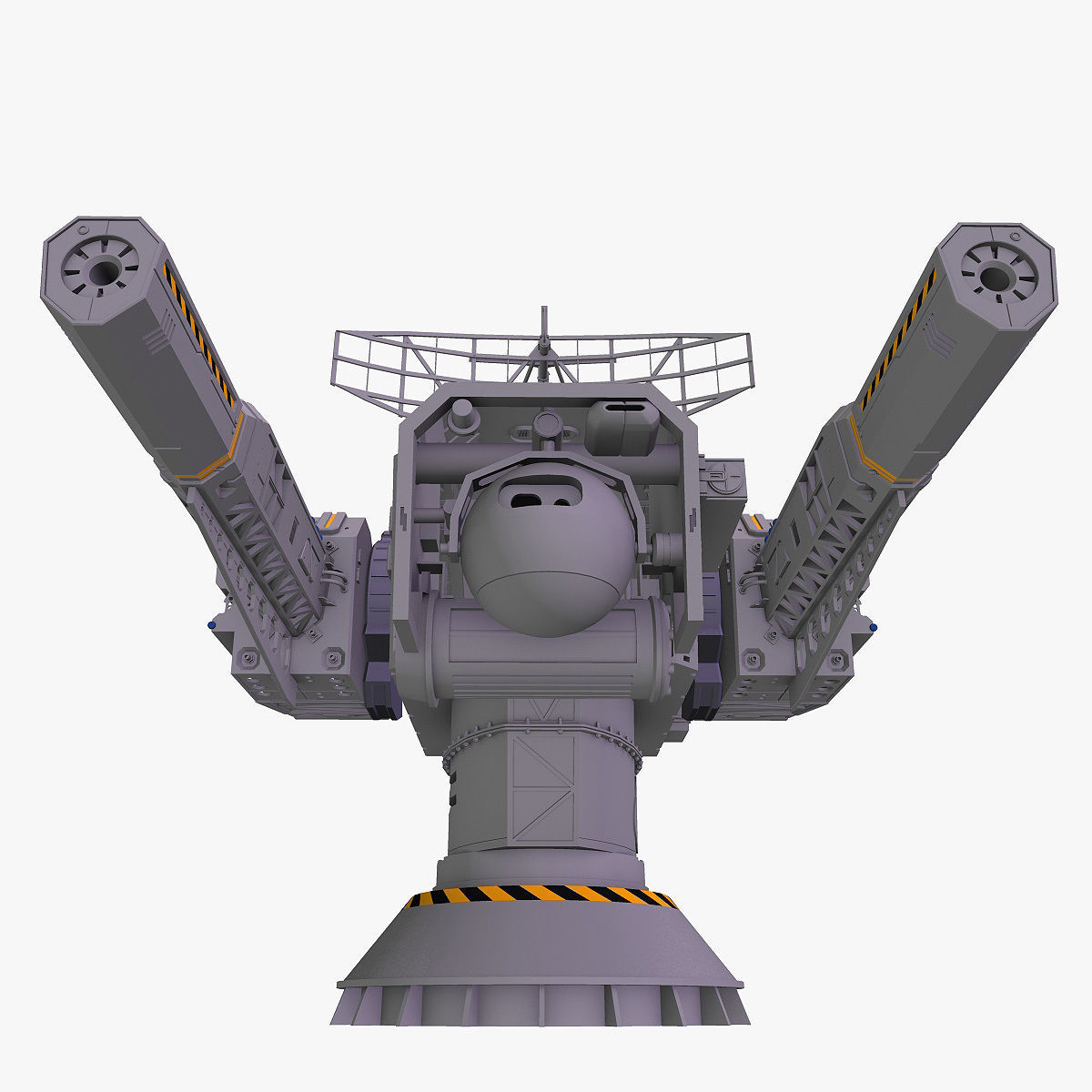 Sci-Fi Weapon Collection 3D model_3