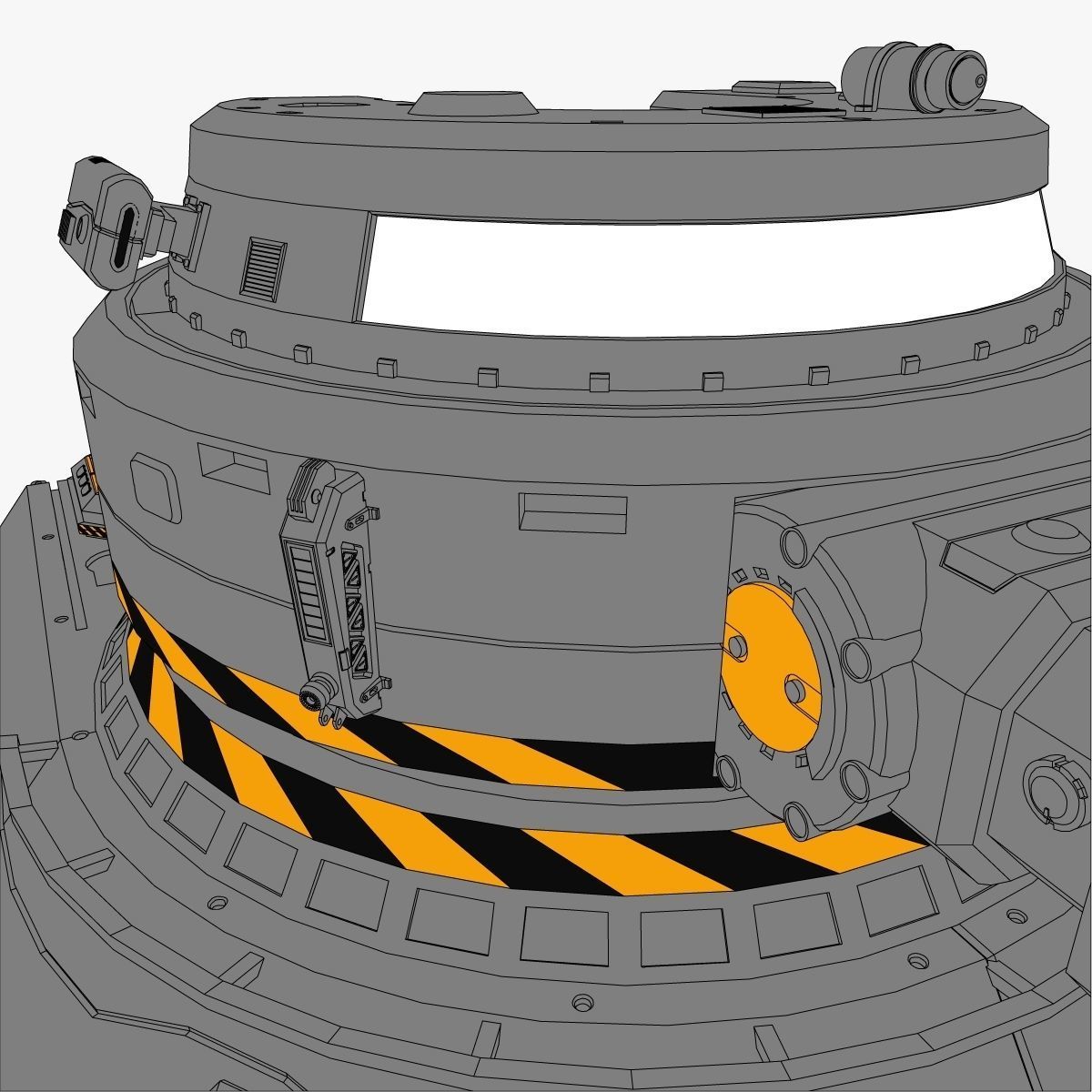 Sci-Fi Weapon Collection 3D model_21