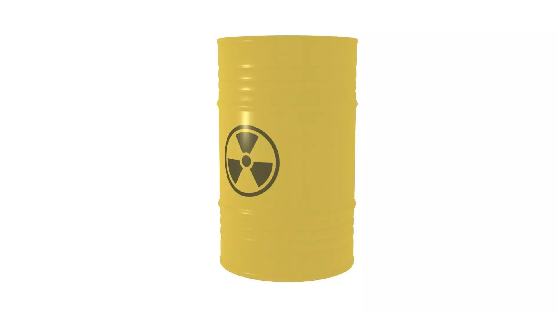 Yellow Barrel 3D model_0