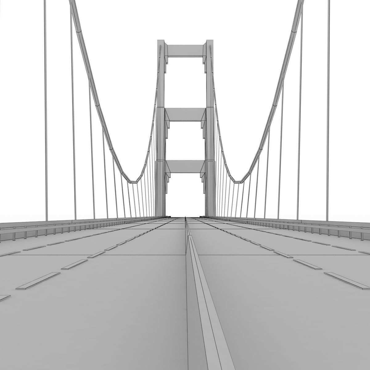 Bridge GG Stylized lowpoly Low-poly 3D model_16