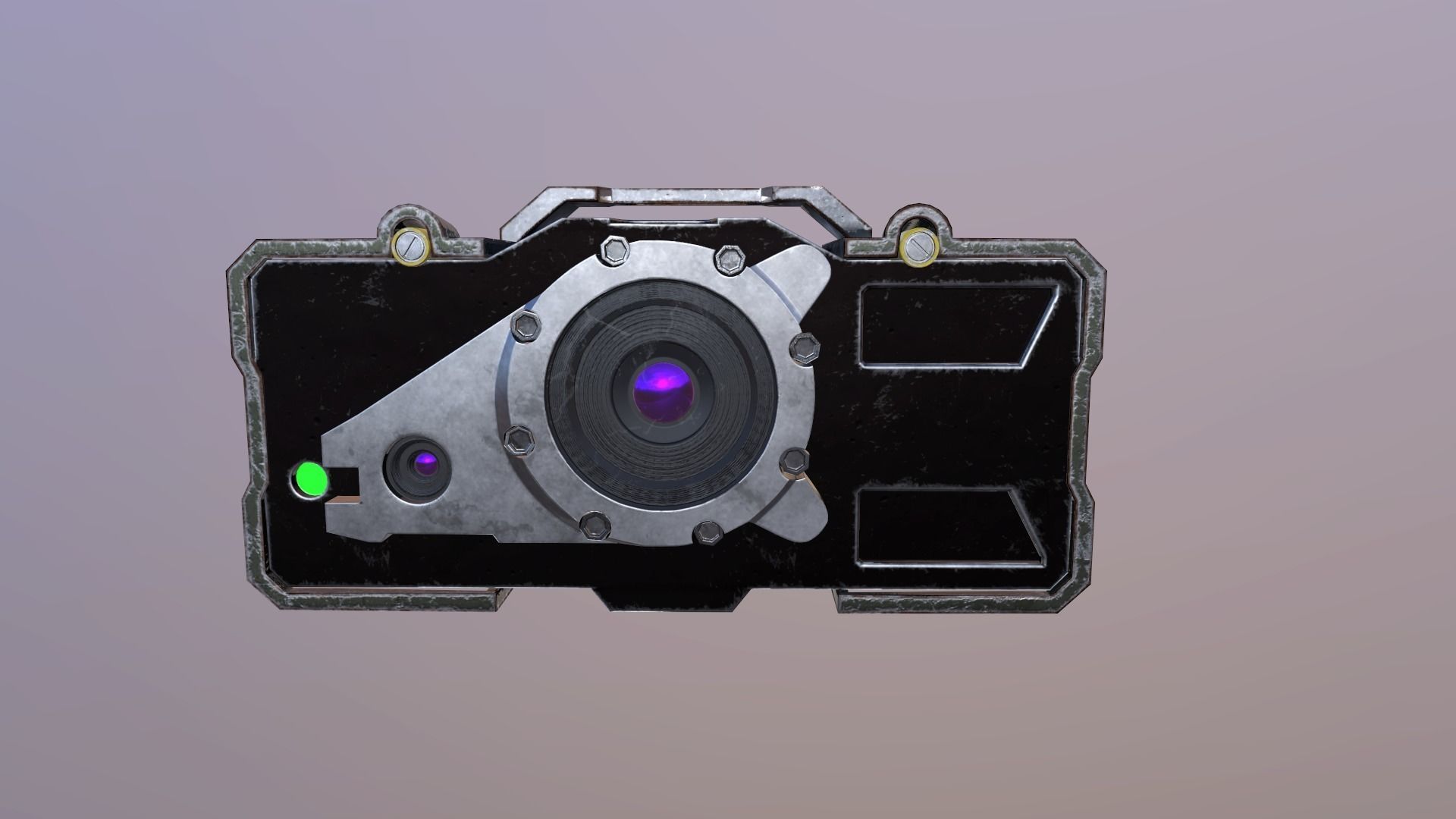Military rangefinder Low-poly 3D model_3