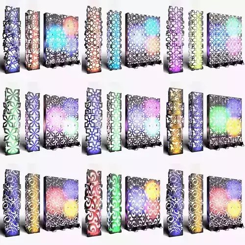 Stage Decor Collection 01 Modular 9 Pieces