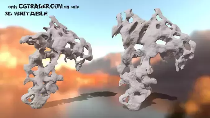 rocks table with two