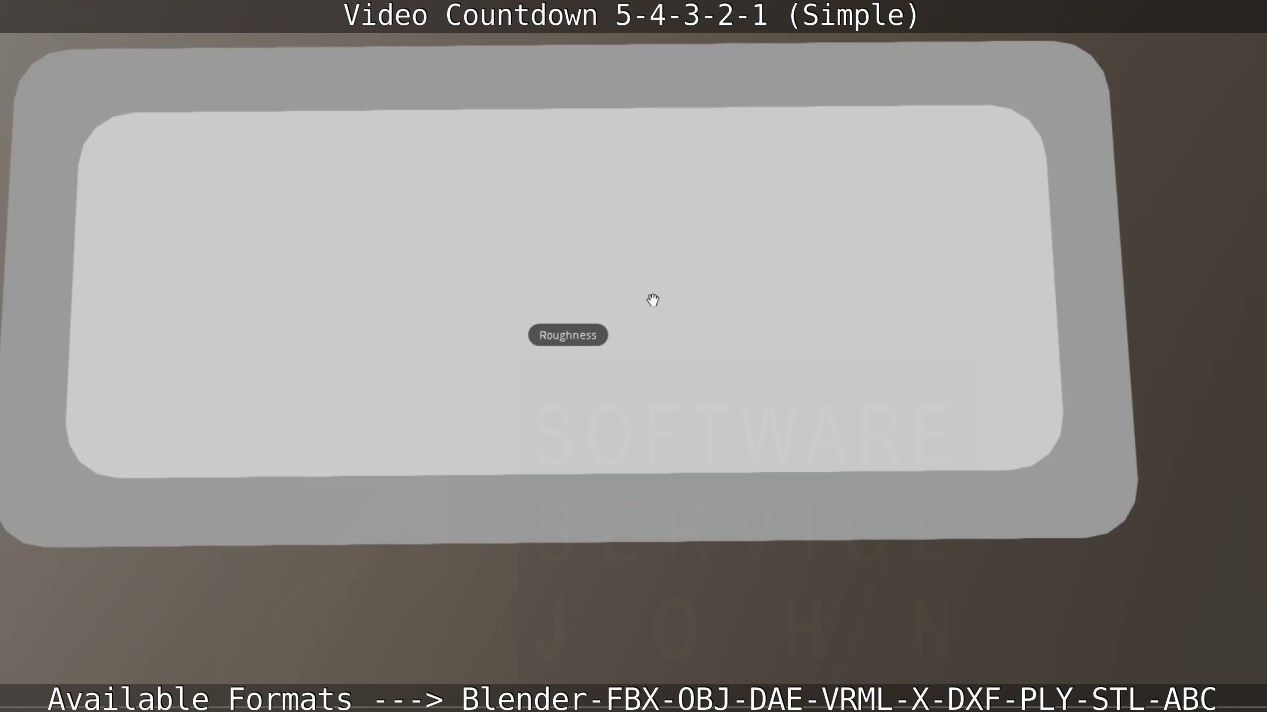 5-4-3-2-1-Video-Countdown-Simple-Version digital Low-poly 3D model_95
