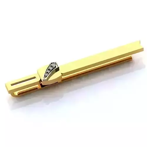 Gold Pendant With Diamonds 172 3D print model