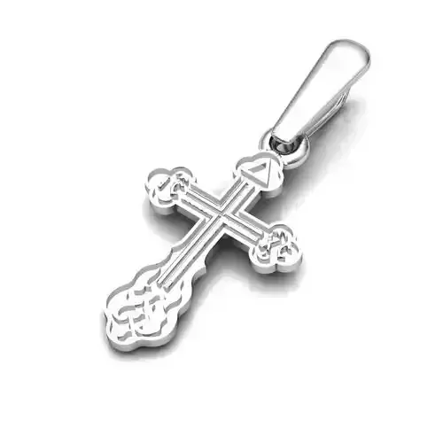 Crucifix Silver Pendant 5