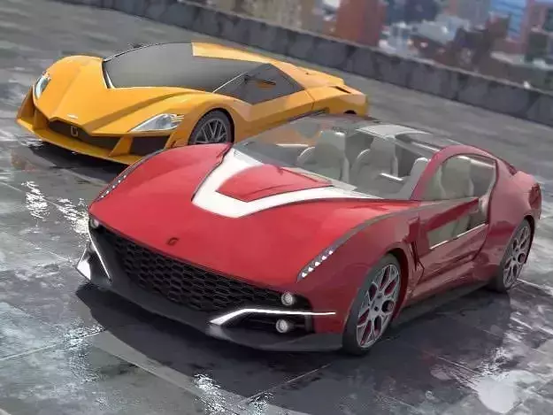Giugiaro concepts 1 2 0 3D model